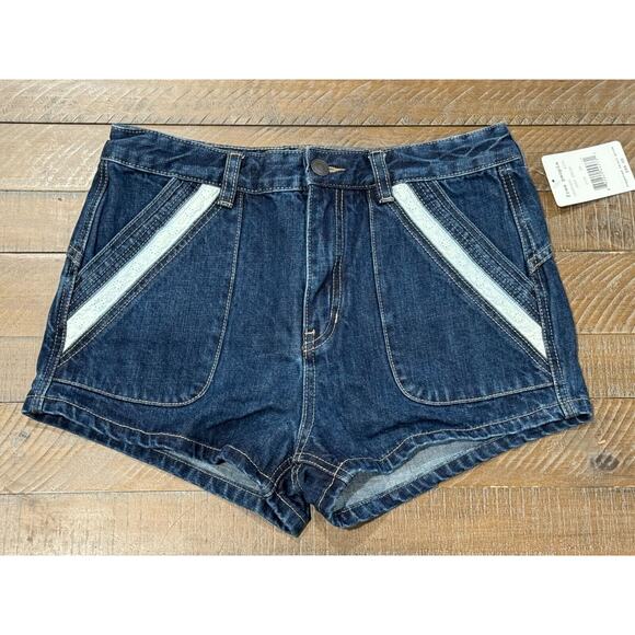 Free People Sweet Surrender Lace High Rise Shorts - Women's Size 28 - NWT - Picture 1 of 6